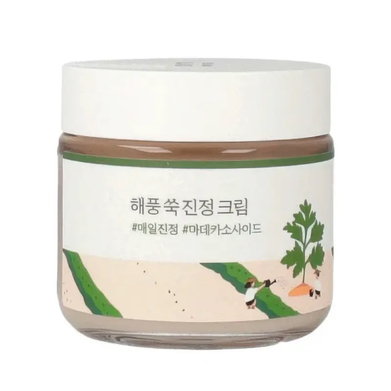 ROUND LAB MUGWORT CALMING CREAM Крем для лица 80ml