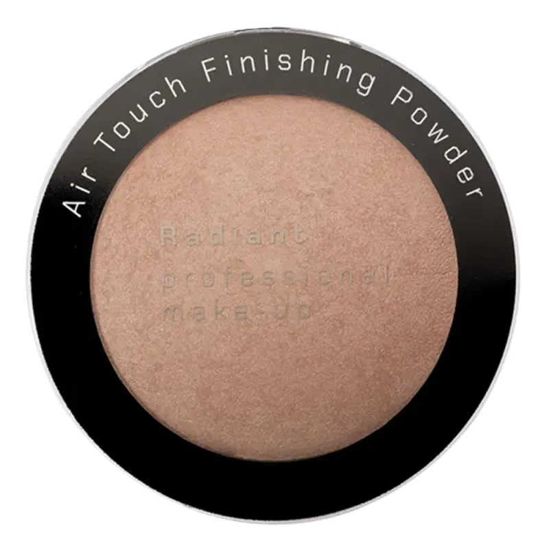 RADIANT  AIR TOUCH FINISHING POWDER No 3 - LIGHT TAN Компактная пудра для лица полупрозрачная AIR TOUCH FINISHING POWDER, т. 3 легкий загар