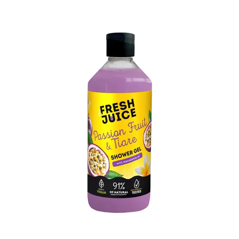 Fresh Juice Гель для душа Passion Fruit & Tiare, 473 мл