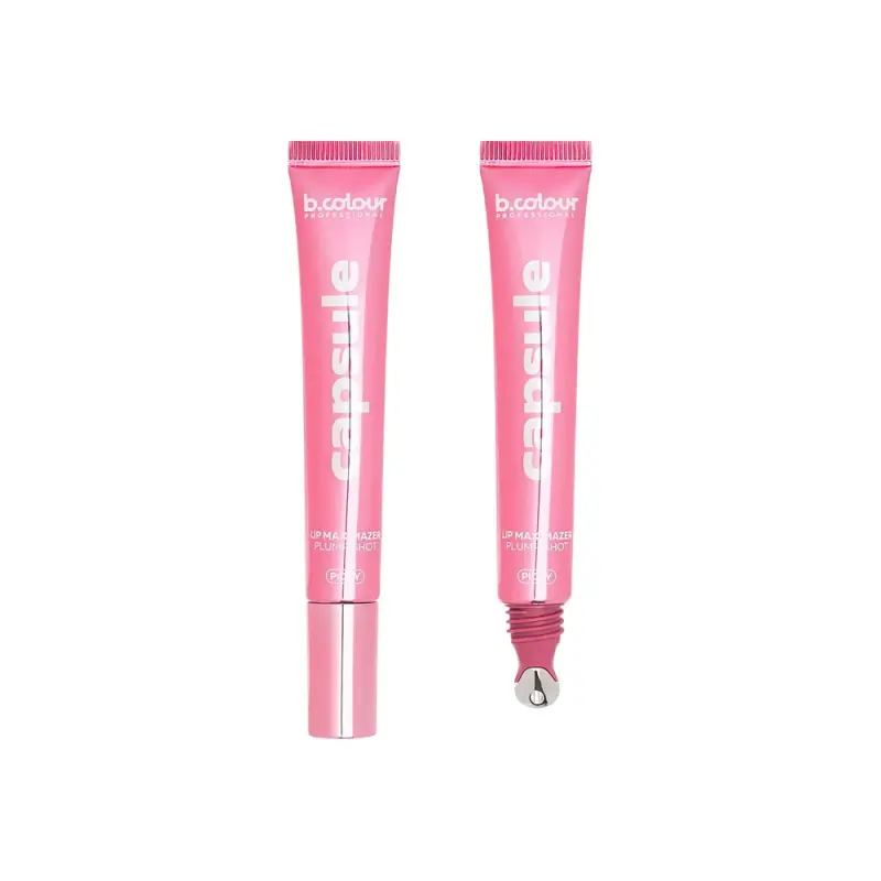 7DAYS Блеск для губ 02 PIGGY плампинг метал аппликатор, B.COLOUR PROFESSIONAL, 12ML