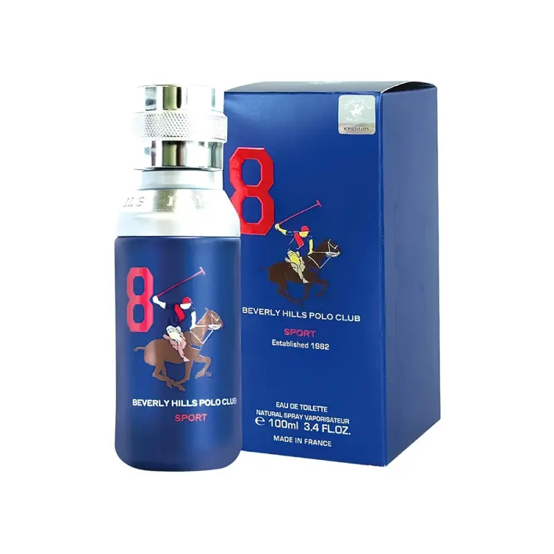 Beverly Hills Polo Club SPORTS MEN EDT 100ML #8 Беверли-Хиллз Поло Клуб Спорт 8 Pour Беверли Хиллз Поло Клуб для мужчин 100 мл