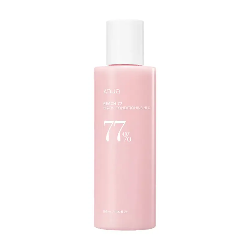 ANUA PEACH 77% NIACIN CONDITIONING MILK Увлажняющее кондиционирующее молочко с 77% экстракта персика и ниацинамидом 150ml