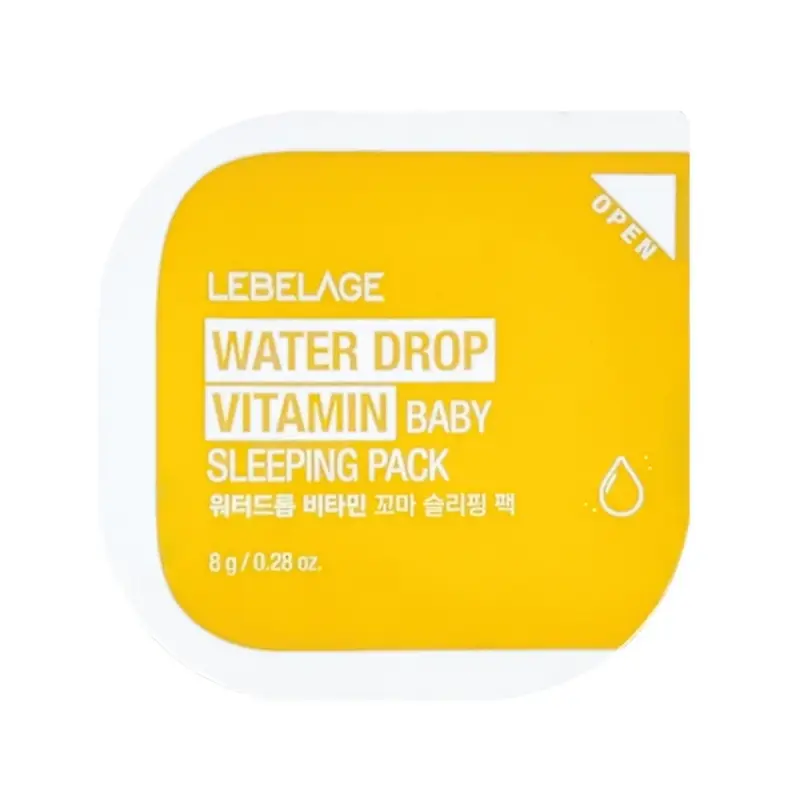 LEBELAGE мини ночная маска с витамином WATER DROP VITAMIN BABY SLEEPING PACK