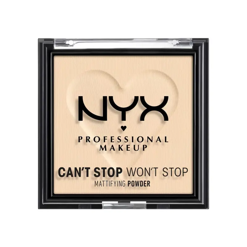 NYX PM Матирующая пудра NYX Can't Stop Won't Stop fair 6g