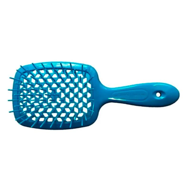Janeke Superbrush расческа Голубая FLUO 20,3х8,5х3,1 СМ