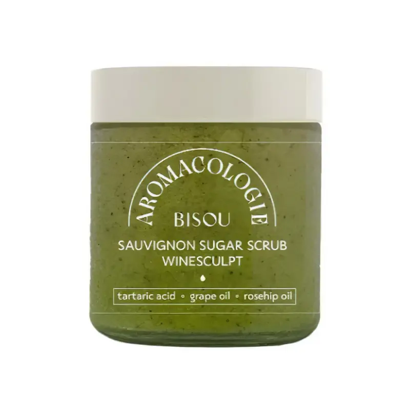 BISOU Aromacologie Скраб для тела Виноградный с винной кислотой, 250 ml