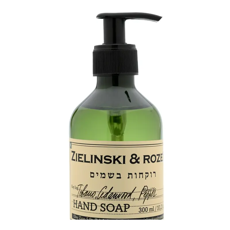 Zielinski & Rozen Liquid soap Tobacco, Cedarwood, Pepper Жидкое мыло Табак, Кедр, Перец 300мл