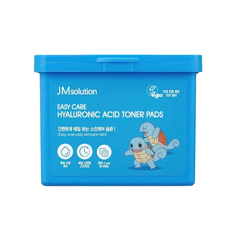 JMSolution Pokemon Тонер-пэды для лица с гиалуроновой кислотой 70 шт  200 мл