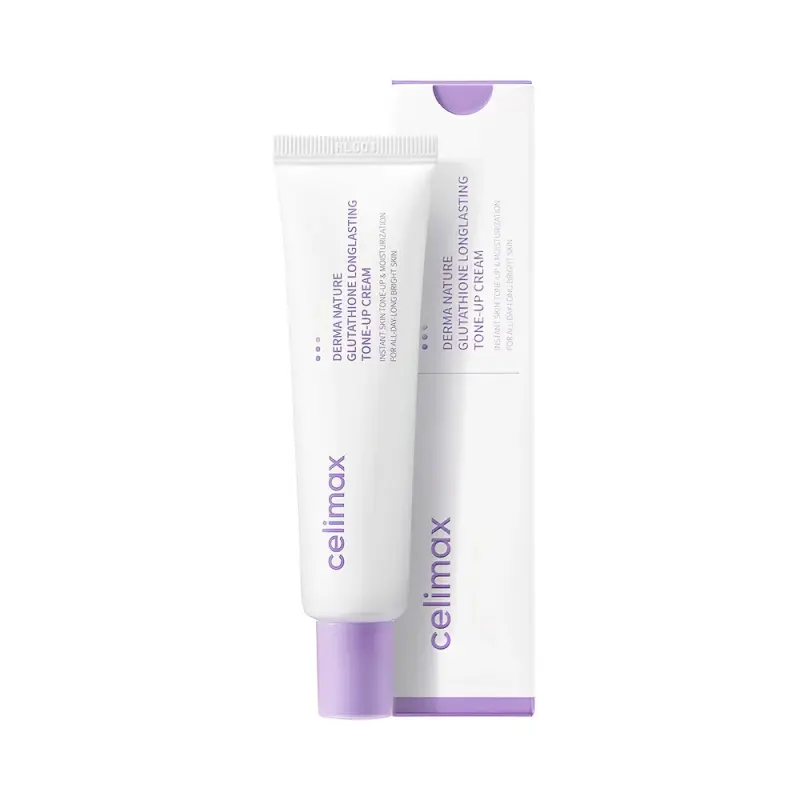 Celimax Derma Nature Glutathione Longlasting Tone up Cream  Длительно осветляющий крем с глутатионом Derma Nature 35 мл