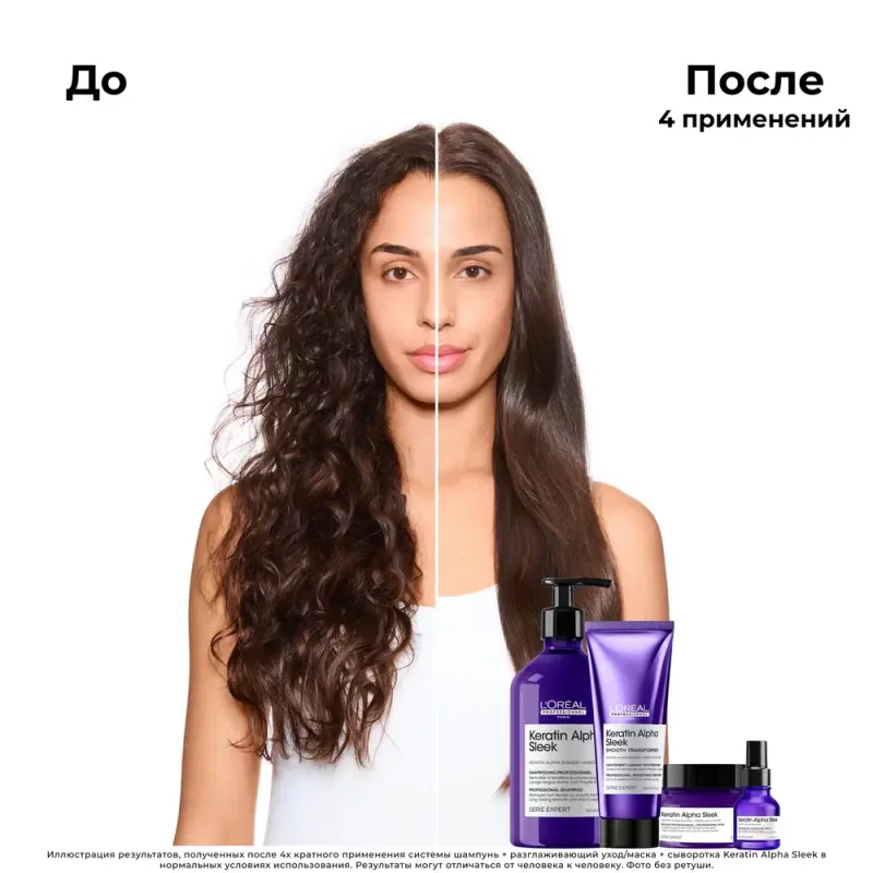 L'Oreal Professionnel Кератин Альфа Шампунь 500мл