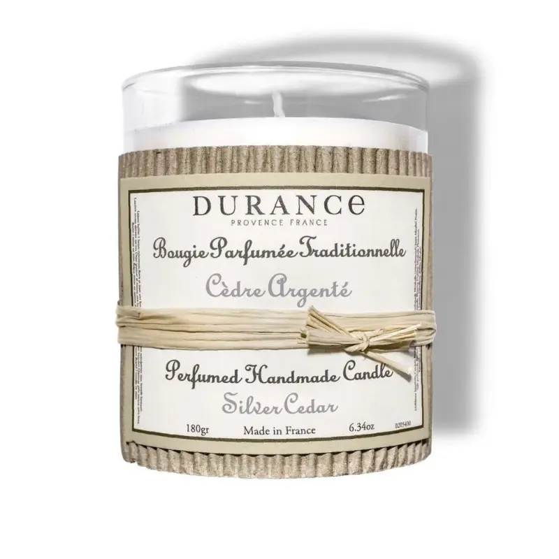 Durance Свеча Ароматическая Silver Cedar Perfumed Handmade Candle 180 gr