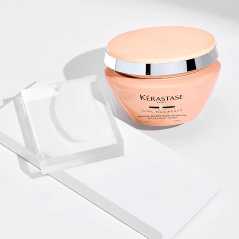 Kerastase гамма Кёрл Манифесто: Маска для вьющихся и кудрявых волос Нуриссант, 200 мл