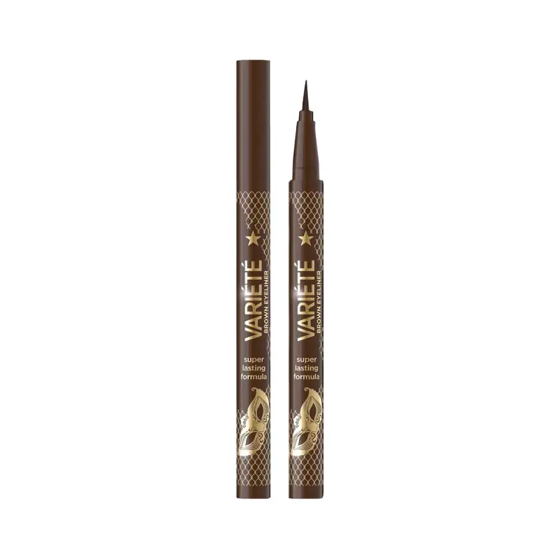 Eveline ПОДВОДКА-ФЛОМАСТЕР ДЛЯ ГЛАЗ С ТОЧНЫМ АППЛИКАТОРОМ - BROWN VARIETE