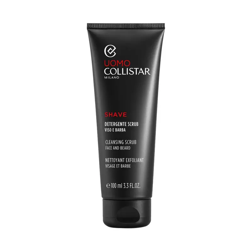 COLLISTAR CLEANSING SCRUB FACE AND BEARD Скраб для лица и бороды 100 ml