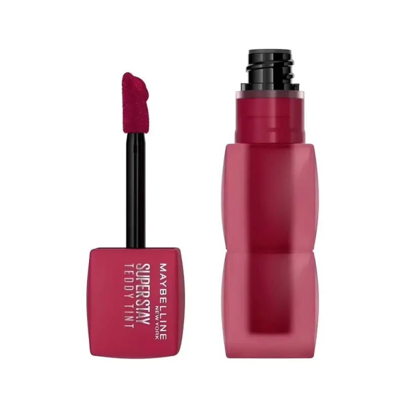 Maybelline Жидкая матовая тинт‑помада Super Stay Teddy Tint, оттенок 50 WILD AT HEART