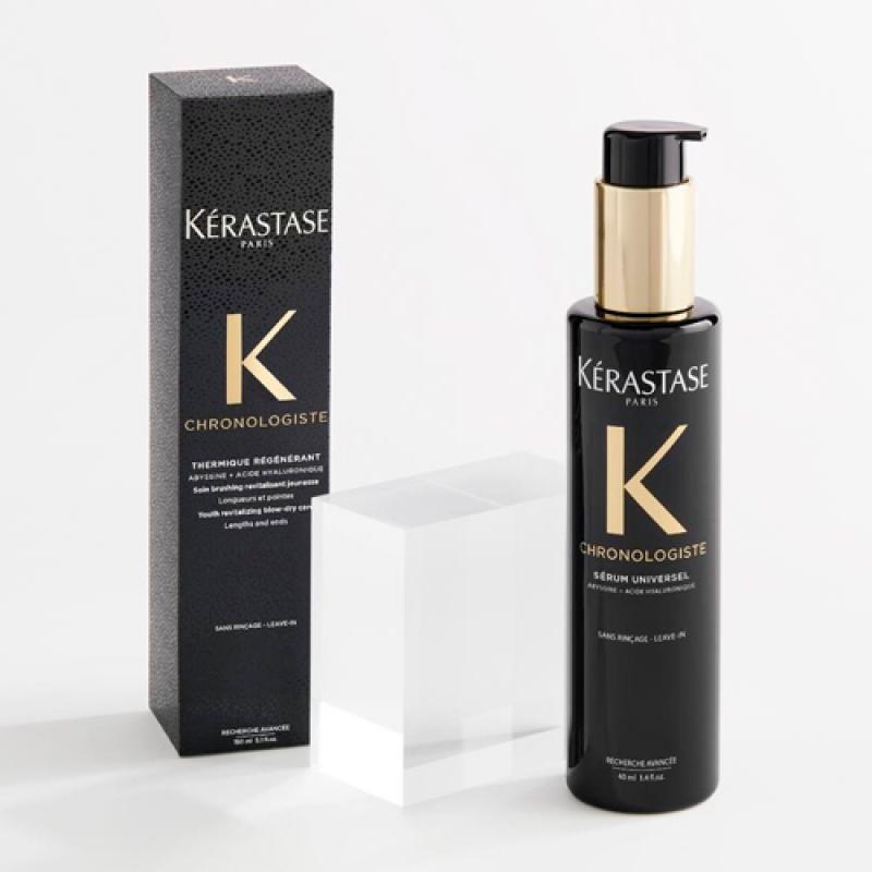 Kerastase гамма Хроноложист: Крем-гель ревитализирующий несмываемый для термо-укладки волос 150 мл