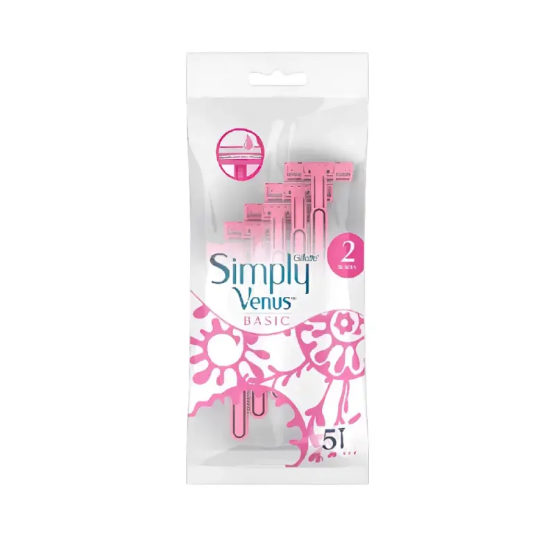 Venus 2 Simply Станки для бритья 5шт