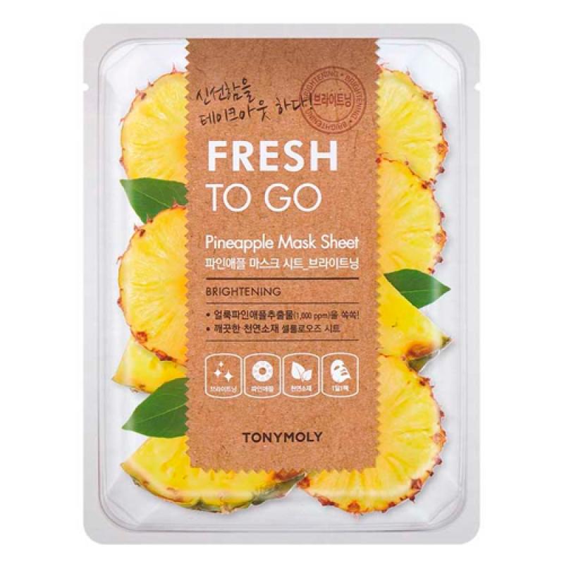 Tony Moly Маска для лица FRESH TO GO PINEAPPLE MASK2