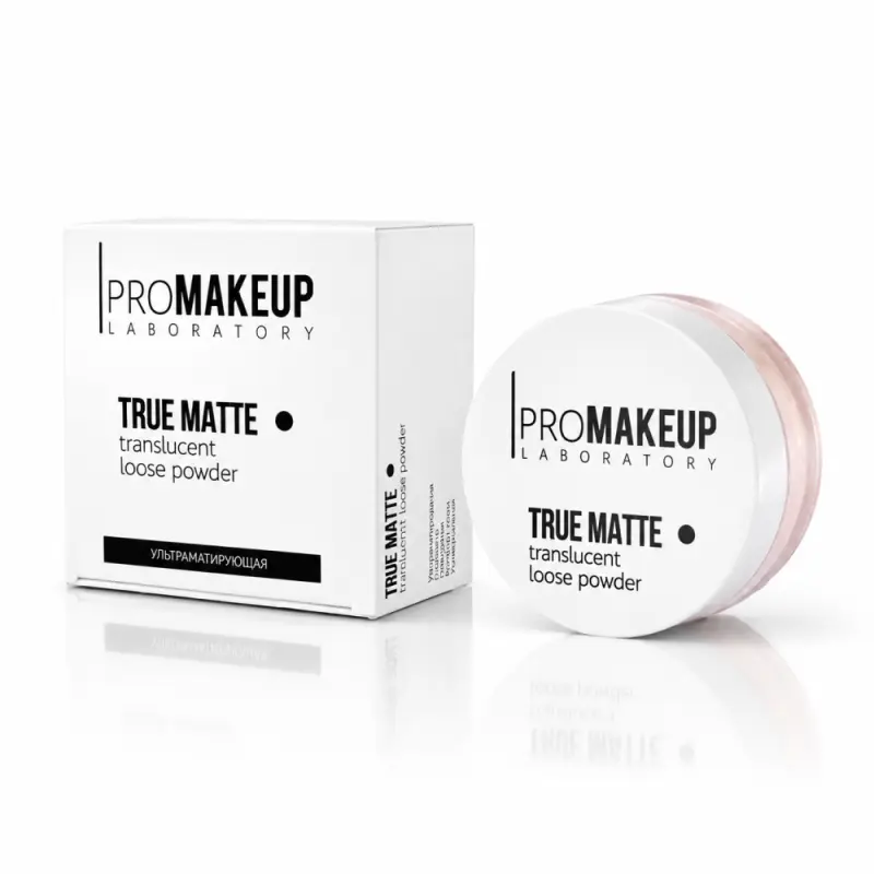 PRO Пудра-финиш прозрачная TRUE MATTE тон 1001, 10 гр