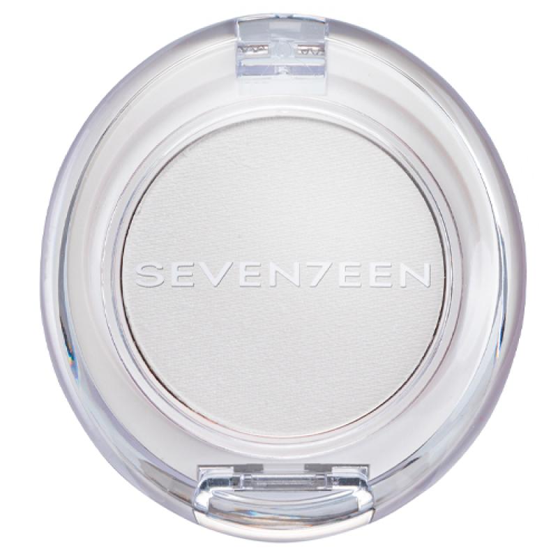 Seventeen Тени д/век компактные базовые т.101  SILKY SHADOW BASE белый