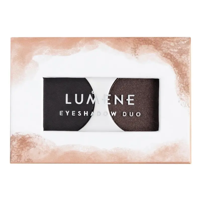 LUMENE BRIGHT EYES EYESHADOW DUO Тени для глаз №6 3,2G