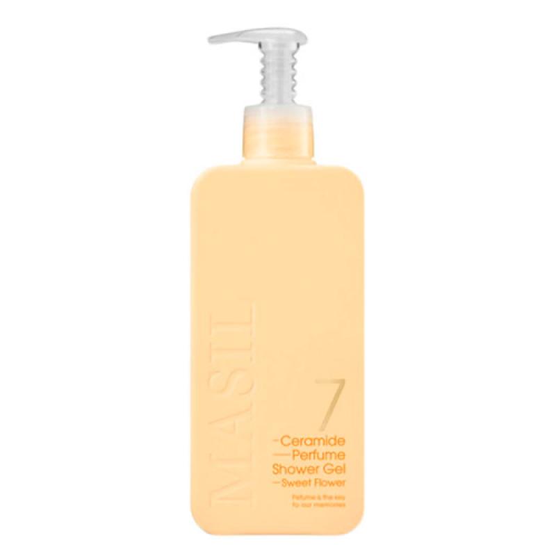 MASIL 7 CERAMIDE PERFUME SHOWER GEL  SWEET FLOWER  Парфюмированный гель для душа с церамидами 300 мл