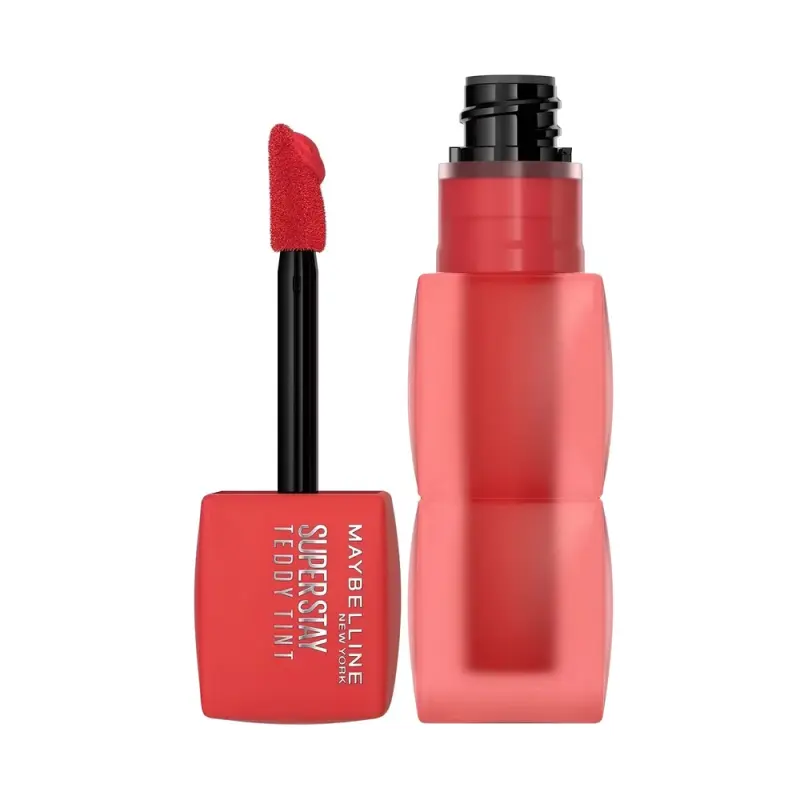 Maybelline Жидкая матовая тинт‑помада Super Stay Teddy Tint, оттенок 35 JULY FOREVER