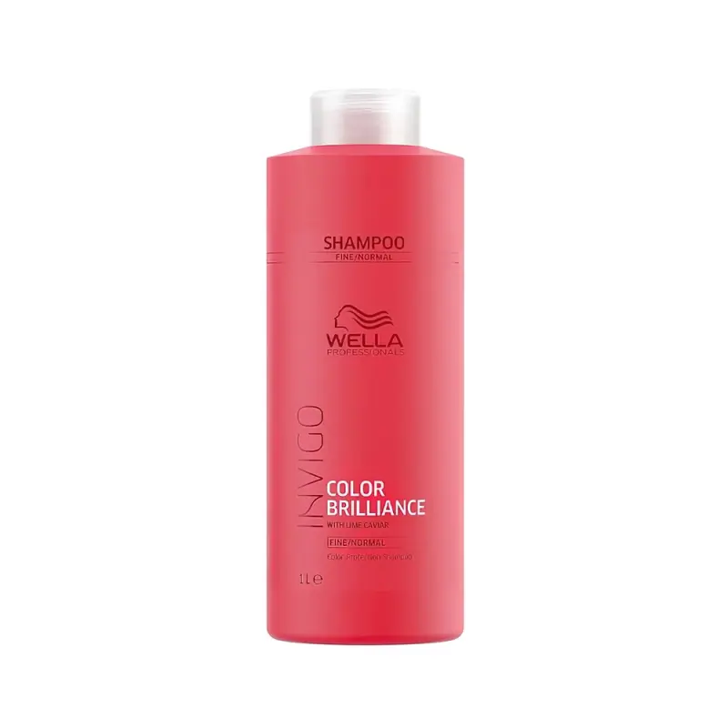 Wella Pro Color Brilliance Шампунь для защиты цвета волос для нормальных и тонких 1000мл