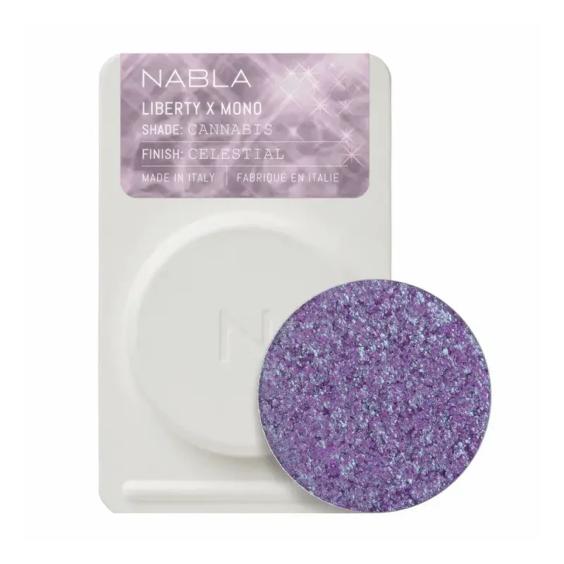 Nabla Liberty X Mono Celestial - Cannabis Тени для век Single в нескольких вариантах отделки 1г
