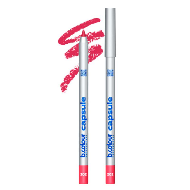7DAYS B.COLOUR PRO CAPSULE Карандаш для губ стойкий/ 202, 1,3 г