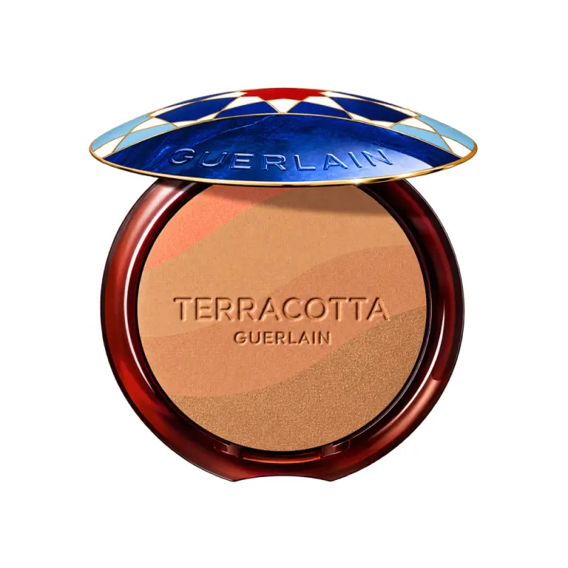Guerlain TERRA BRONZ PDR LIGHT BLUE DAKHLA Y26   Бронзирующая пудра TERRACOTTA GOLDEN DUNES