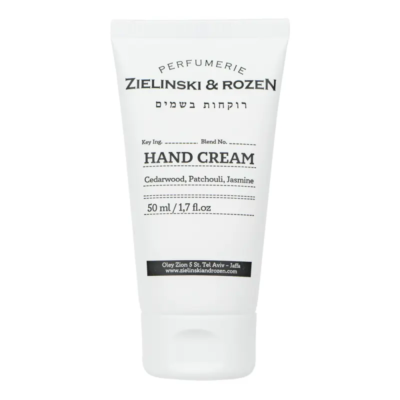 Zielinski & Rozen Hand cream Cedarwood, Patchouli, Jasmine Крем для рук 717 50мл