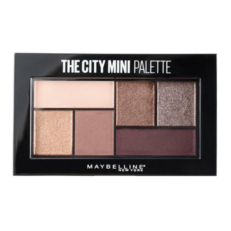 Maybelline The City Mini, Палетка теней для глаз  оттенок 410, Chill Brunch Neutrals