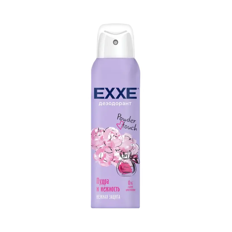 EXXE дезодорант Пудра и нежность Powder touch, 150 мл