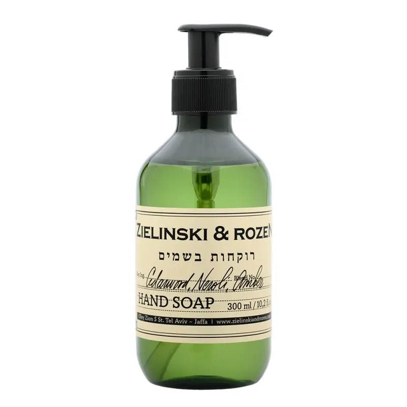 Zielinski & Rozen  Liquid soap Cedar, Sandalwood, Amber, Patchouli  Жидкое мыло Кедр, Сандал, Амбра, Пачули 300мл