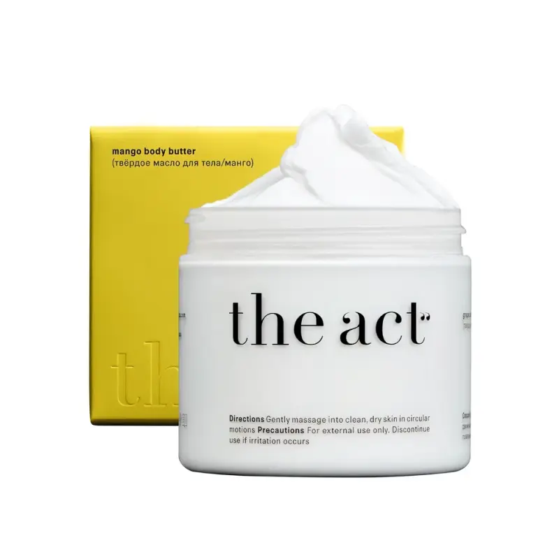 The Act Твердое масло для тела/манго 180гр