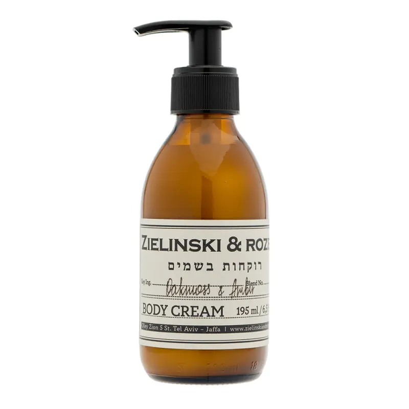 Zielinski & Rozen Body cream 111 Oak moss, Amber Крем для тела 111 Дубовый мох, Амбра 195мл