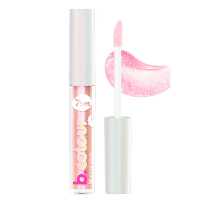 7DAYS B.COLOUR Мерцающий блеск для губ / 04 Candy Mania, 2,5 мл