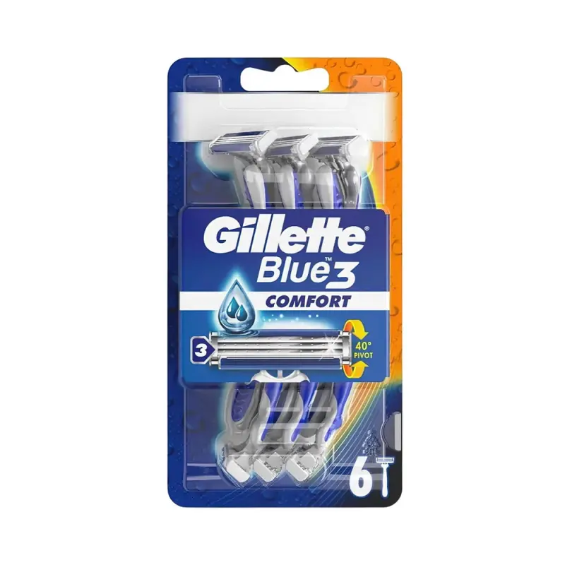 Blue 3 Бритвы одноразовые 6шт