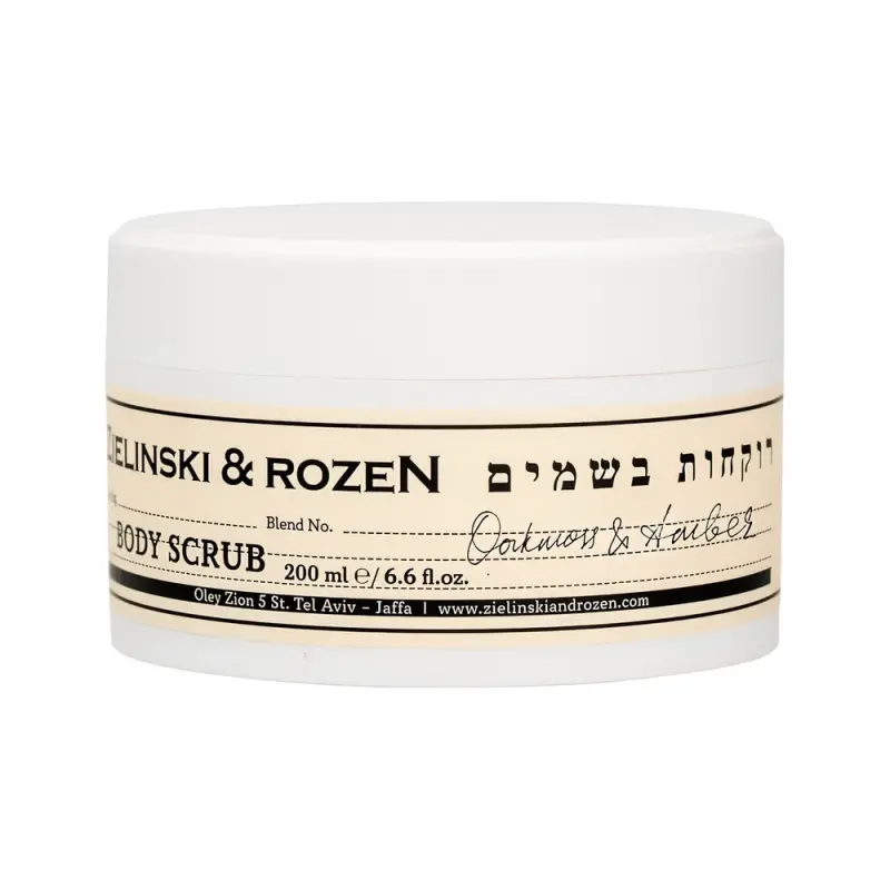 Zielinski & Rozen  Body scrub 111 Oak moss, Amber   Скраб для тела 111 Дубовый мох, Амбра 200мл