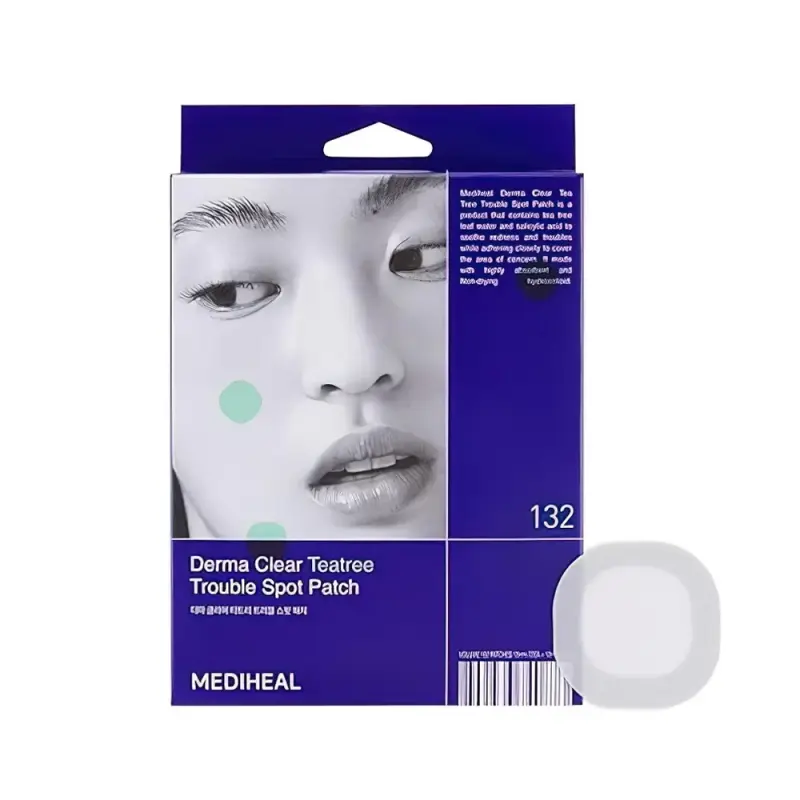 MEDIHEAL DERMA CLEAR TEATREE TROUBLE SPOT PATCH  Патчи точечные противовоспалительные 44 шт