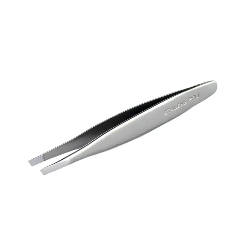 Staleks Pro Expert Пинцет для бровей EXPERT 20 TYPE 4 (узкие скошенные кромки)