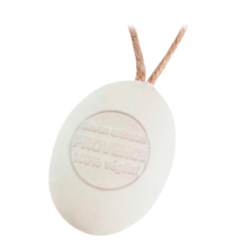 JASMINE, with sweet almond oil Oval 200g Мыло на веревке Жасмин, с маслом сладкого миндаля