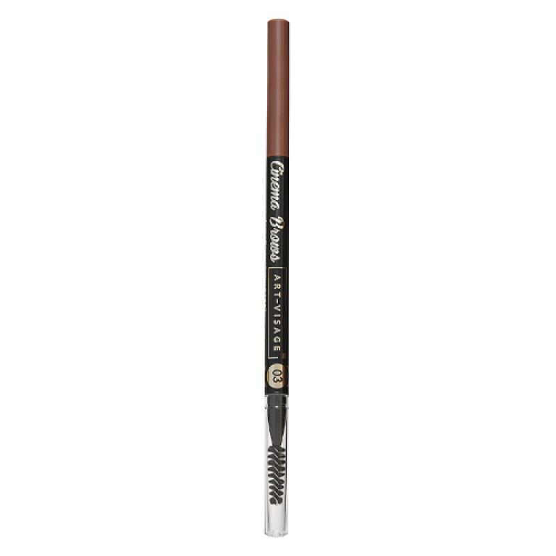 Art Visage Карандаш для бровей автоматический CINEMA BROWS 03 коричневый