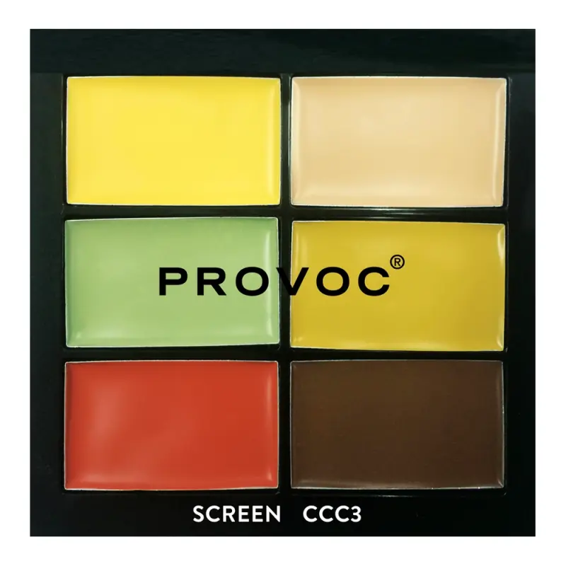 PROVOC Contour Correct Conceal CCC3 Palette Палетка ССС для коррекции лица CCC3