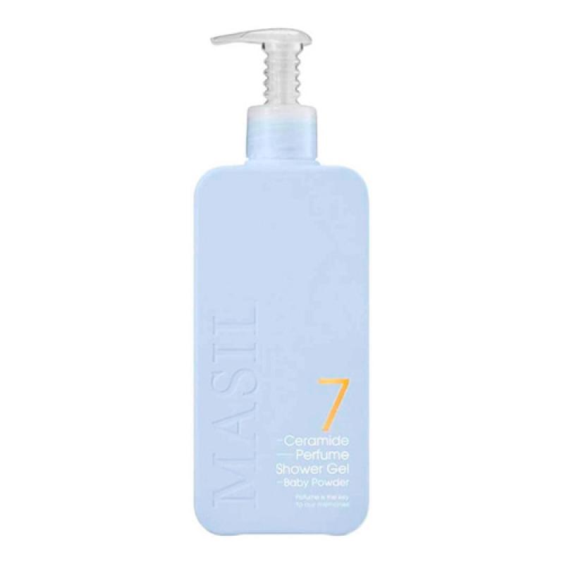 MASIL 7 CERAMIDE PERFUME SHOWER GEL  BABY POWDER  Парфюмированный гель для душа с церамидами 300 мл