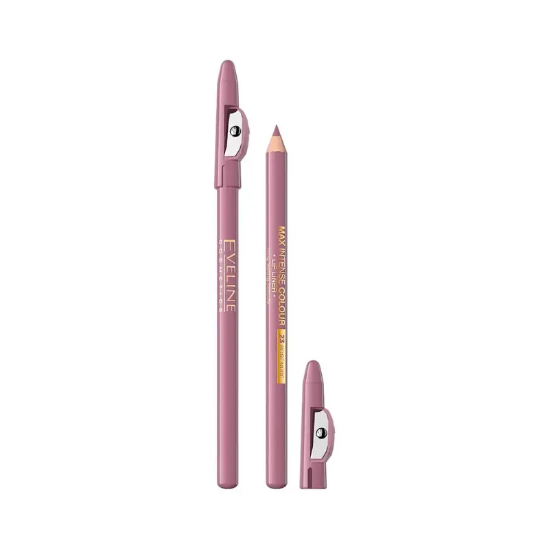 Eveline КОНТУРНЫЙ КАРАНДАШ ДЛЯ ГУБ 23-ROSE NUDE MAX INTENSE COLOUR