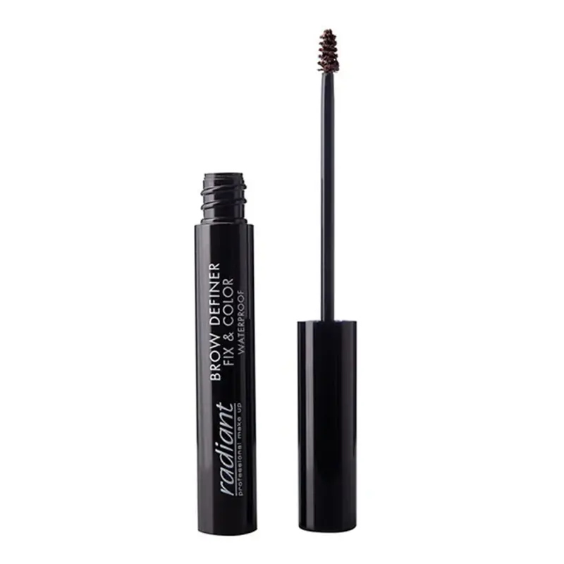 RADIANT  BROW DEFINER FIX & COLOR W/P No 8 Тушь для бровей BROW DEFINER FIX & COLOR, т. 08 темно-коричневый