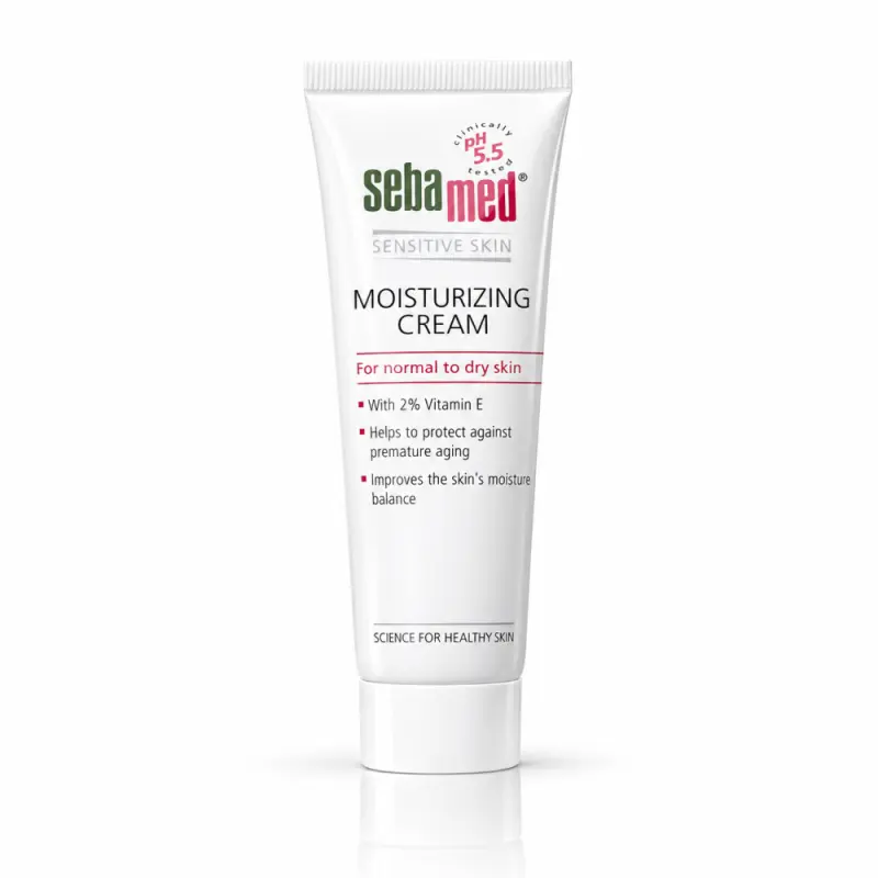 Sebamed SENSITIVE SKIN  moisturizing cream, увлажняющий крем для лица 50 ml