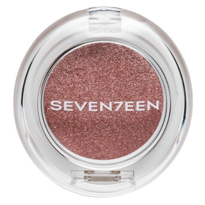 Seventeen Тени для век компактные металлик Silky Shadow Metallic, оттенок 01 бежевый нюд
